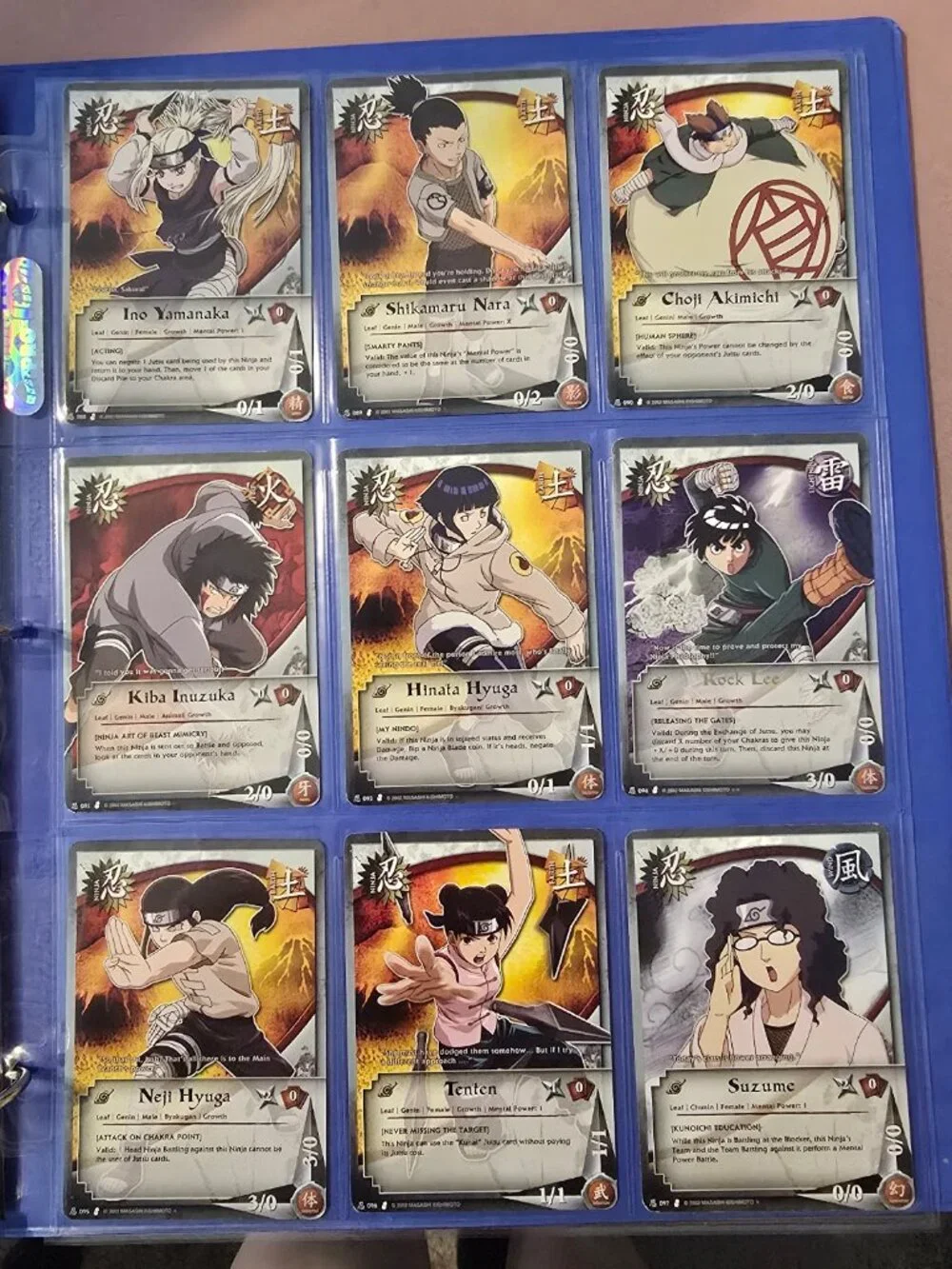 Naruto CCG - Pick Your Cards - Ninja & Client Cards